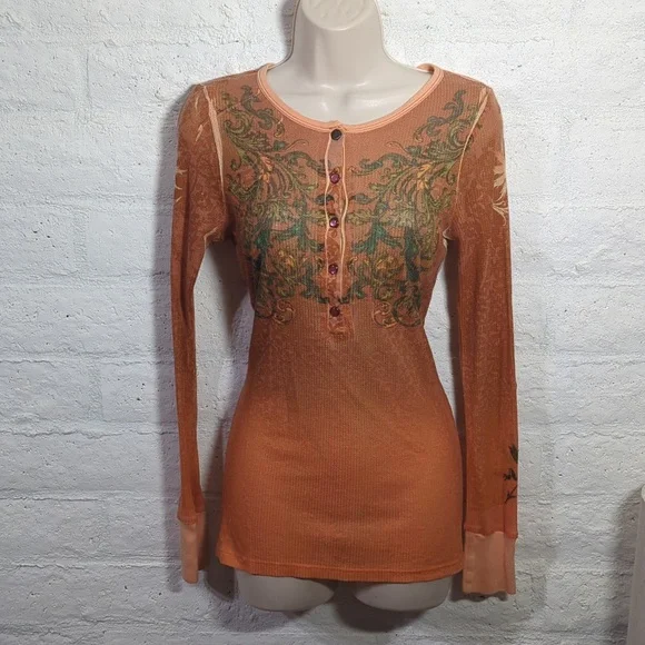 🦋 Y2K Butterfly Dropout Vintage Top 🦋 - Picture 2 of 11